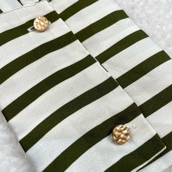 (NWT) LINE & DOT • Charlotte Striped Long Sleeve Shirt Dress - Picture 10 of 16